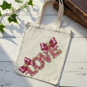 Printing on a fabric bag using DTF